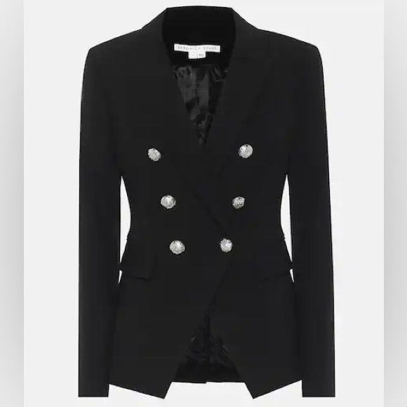 Veronica Beard Jackets & Blazers - Veronica Beard Miller Dickey Jacket-  Black Blazer with Silver Buttons